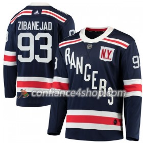 Adidas Maillot de Hockey New York Rangers Mika Zibanejad 93 2018 Winter Classic Navy Authentic - Homme